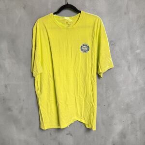 VANS Off the Wall Mens Short Sleeved Tshirt - Yellow Size XX